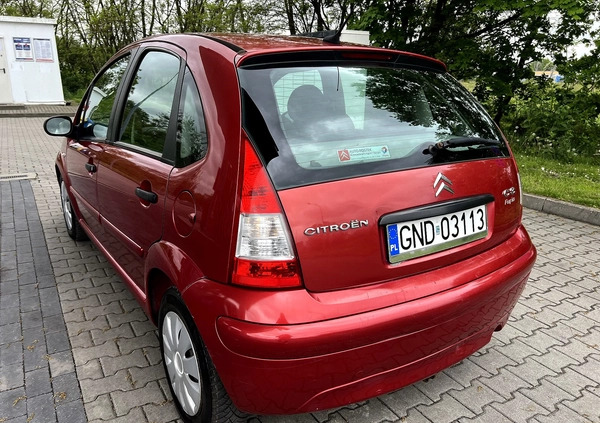 Citroen C3 cena 9900 przebieg: 168000, rok produkcji 2007 z Gdańsk małe 211